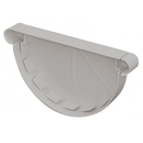 FOND GOUTTIERE PVC DE 33 GRIS DROITE / GAUCHE - GOUTTIERE